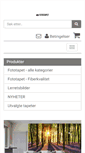 Mobile Screenshot of fototapet.no